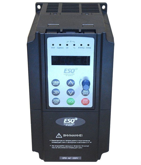 Частотный преобразователь ESQ-600-2S0037